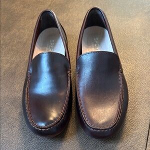 Sperry Men's Davenport Venetian Driver Brown Leather Loafers, Sz 11 NWOT